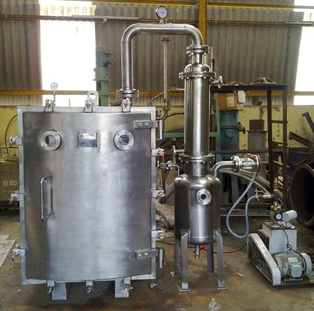 Reaction Vessel manufacturer vacuum tray dryer